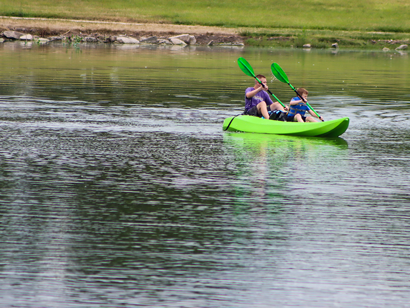 Kayaking at North Park