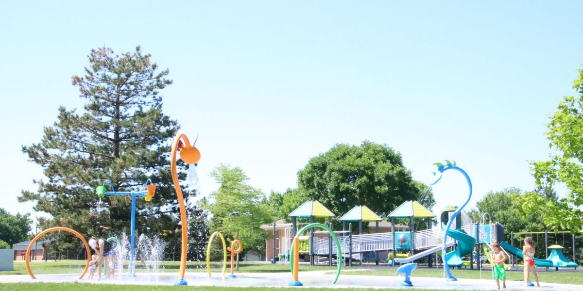 North Park Playground, Splash pad (25)